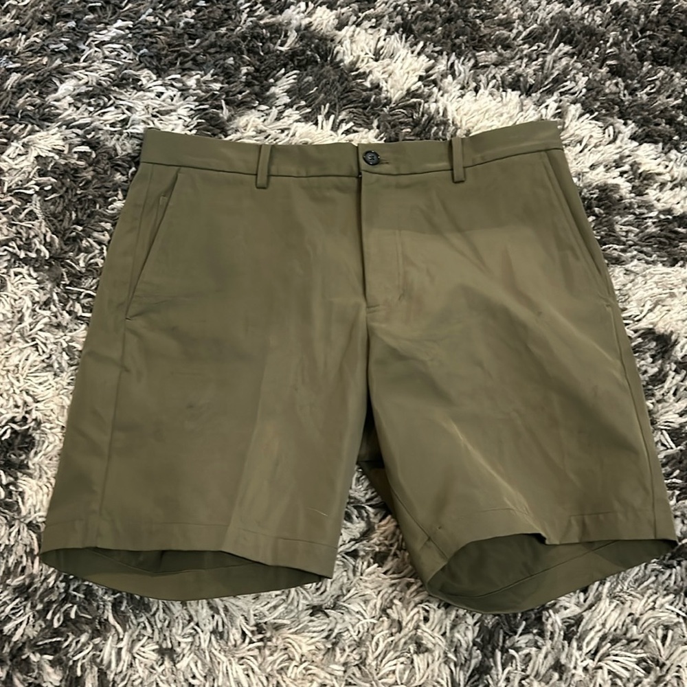 Green 7 for All Mankind Shorts